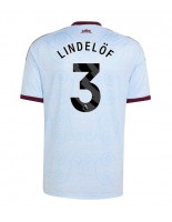 Aston Villa Victor Lindelof #3 Alternativní Dres 2026-27 Krátký Rukáv